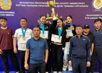 ШЫМКЕНТТІҢ ОҚУШЫЛАРЫ РЕСПУБЛИКАЛЫҚ САЙЫСТА КОМАНДАЛЫҚ ЖЕҢІСКЕ ЖЕТТІ