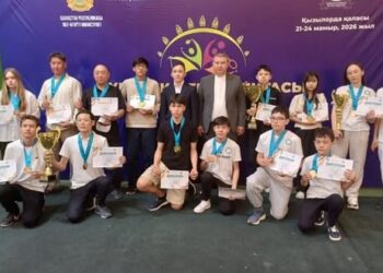 ШЫМКЕНТТІҢ ОҚУШЫЛАРЫ РЕСПУБЛИКАЛЫҚ САЙЫСТА КОМАНДАЛЫҚ ЖЕҢІСКЕ ЖЕТТІ