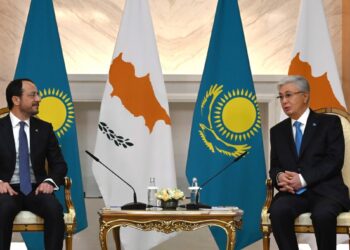 Қазақстан және Кипр президенттері шағын құрамда келіссөз жүргізді