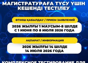 ШЫМКЕНТ ҚАЛАСЫНЫҢ ТҮЛЕКТЕРІНЕ МАГИСТРАТУРАҒА ҚАБЫЛДАУ ТУРАЛЫ АҚПАРАТТЫҚ-ТҮСІНДІРУ ЖҰМЫСТАРЫ