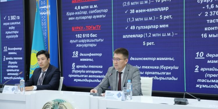 В ШЫМКЕНТЕ ПРОВОДЯТСЯ РАБОТЫ ПО БОРЬБЕ С ВРЕДИТЕЛЯМИ И ГРЫЗУНАМИ