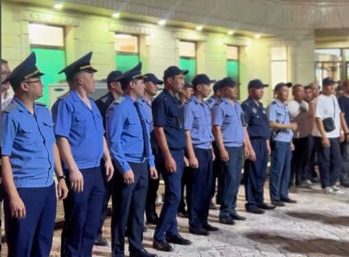 АУДАН АУМАҒЫНДА ТҮНГІ РЕЙД ЖҰМЫСТАРЫ ӨТТІ