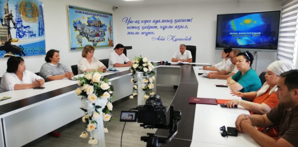 Жаңа Конституциядағы азаматтардың белсенділігін арттыру мәселесі түсіндірілді