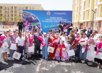 ТҮРКІСТАН ҚАЛАСЫНДА 512 ОТБАСЫ БАСПАНАЛЫ БОЛДЫ