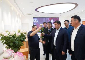 НҰРАЛХАН КӨШЕРОВ ҚЫТАЙДЫҢ ГҮЛ ИНДУСТРИЯСЫ КӨШБАСШЫЛАРЫМЕН ТҮРКІСТАНДА ОРТАЛЫҚ АЗИЯНЫҢ ГҮЛ ХАБЫН АШУ БОЙЫНША КЕЛІССӨЗДЕР ЖҮРГІЗДІ