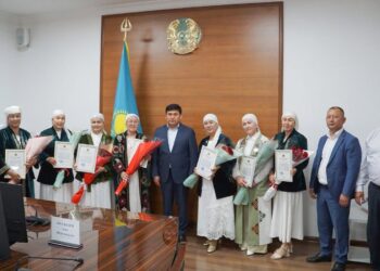 ТҮРКІСТАН: ОРДАБАСЫНЫҢ ҚҰРАҚШЫ АНАЛАРЫ ХАЛЫҚАРАЛЫҚ РЕКОРД ОРНАТУҒА ҮЛЕС ҚОСТЫ