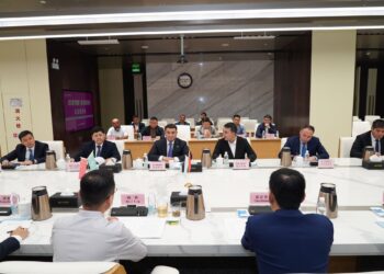 ТҮРКІСТАН ОБЛЫСЫ МЕН WUHAN FINANCIAL HOLDINGS GROUP АРАСЫНДА СТРАТЕГИЯЛЫҚ ҚАРЖЫЛЫҚ ӘРІПТЕСТІК МӘСЕЛЕЛЕРІ ТАЛҚЫЛАНДЫ