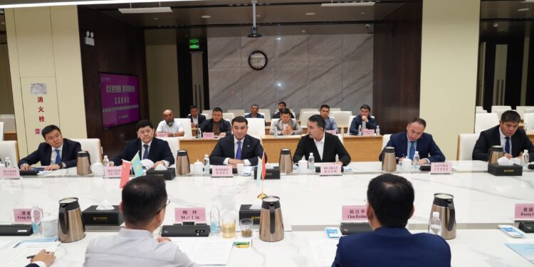 ТҮРКІСТАН ОБЛЫСЫ МЕН WUHAN FINANCIAL HOLDINGS GROUP АРАСЫНДА СТРАТЕГИЯЛЫҚ ҚАРЖЫЛЫҚ ӘРІПТЕСТІК МӘСЕЛЕЛЕРІ ТАЛҚЫЛАНДЫ