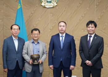 КОРЕЯЛЫҚ ИНВЕСТОРЛАРМЕН ТҮРКІСТАН ОБЛЫСЫНДА КӨШЕЛЕРДІ ЖАРЫҚТАНДЫРУ ЖОБАЛАРЫ ТАЛҚЫЛАНДЫ