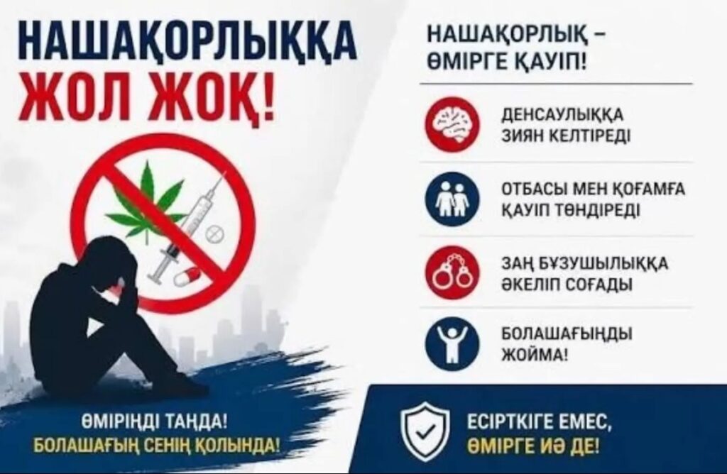 Нашақорлық – қоғам дерті